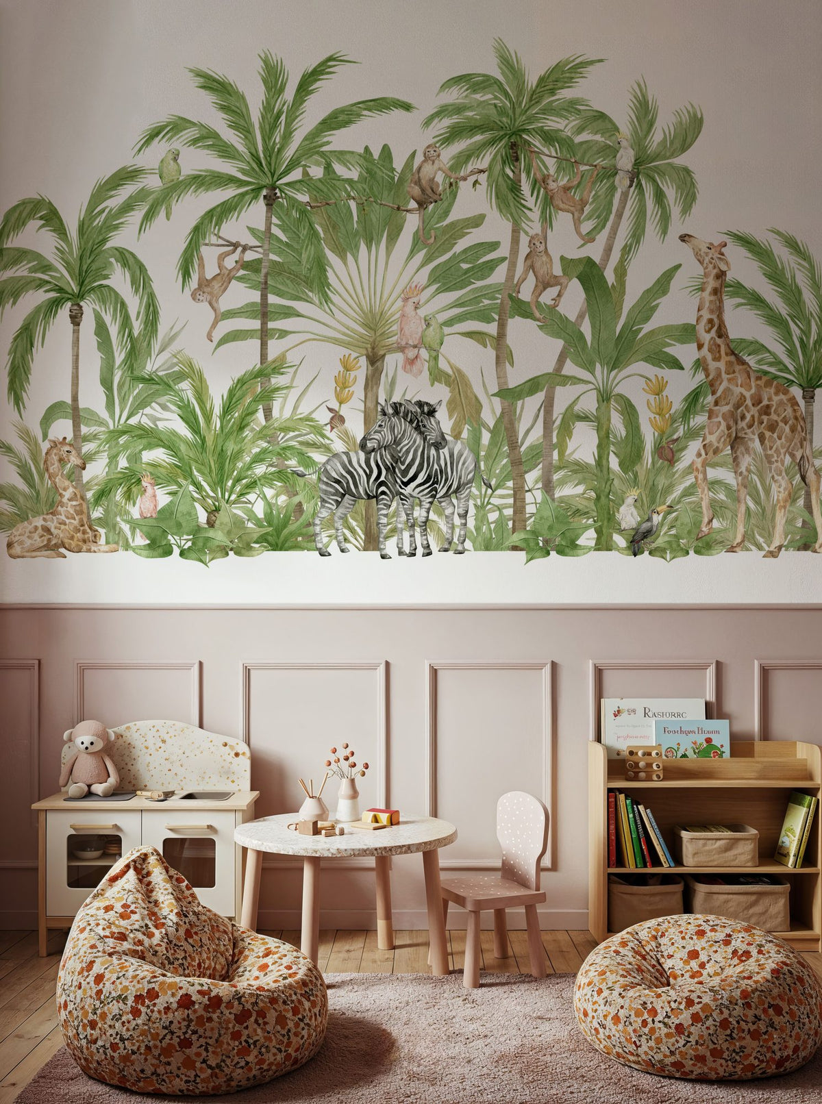 My Own Little Jungle Mural Wallpaper - room preview 05