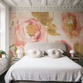 Touch of Rose I Mural Wallpaper - room preview 05