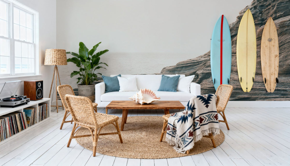 Rocky Shore Hawaii Mural Wallpaper - room preview 05