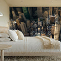 City From Above Mural Wallpaper - room preview 05