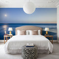 Full Moon Sea Mural Wallpaper - room preview 05