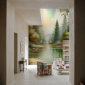 Captivating Forest Mural Wallpaper - room preview 05