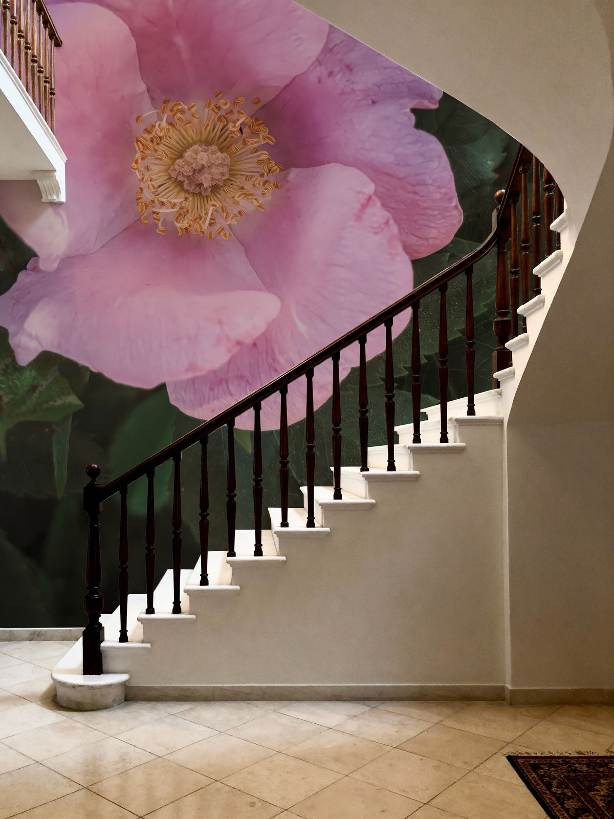 Wild Rose VII Mural Wallpaper - room preview 05
