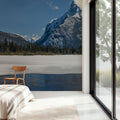Vermillion Lakes Mural Wallpaper - room preview 05