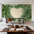 Treetop Heart Mural Wallpaper - room preview 05