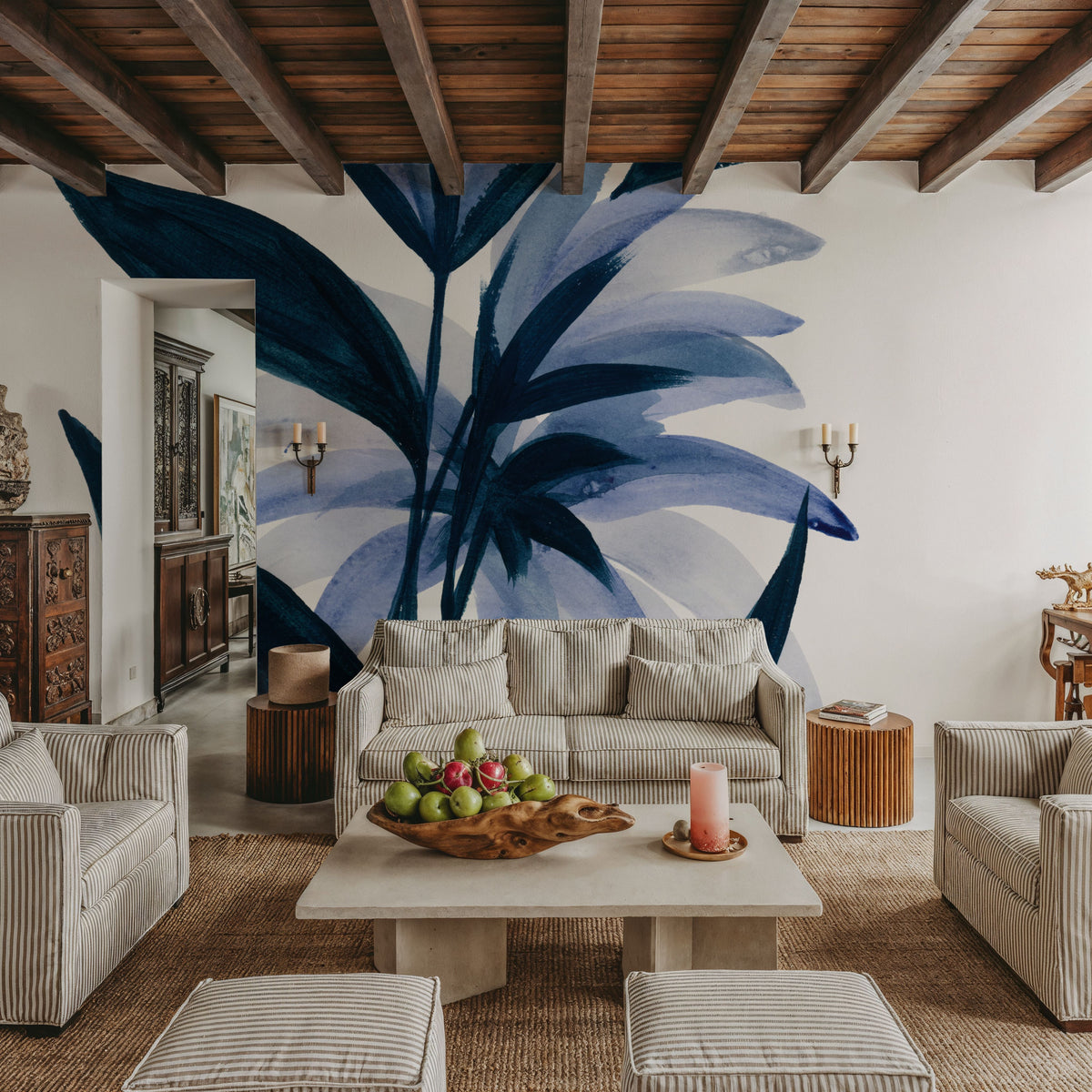 Midnight Blossoms I Mural Wallpaper - room preview 05