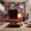 Love Mural Wallpaper - Red Tone - room preview 05