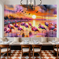 Flamingo Sunset Mural Wallpaper - room preview 05