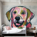 Abstract Lab Mural Wallpaper - room preview 05