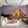 Temple of the Sun Mural Wallpaper - room preview 05