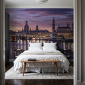 Twilight Skyline Mural Wallpaper - room preview 05