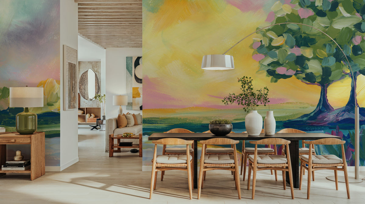 Spring Meadow II Mural Wallpaper - room preview 05