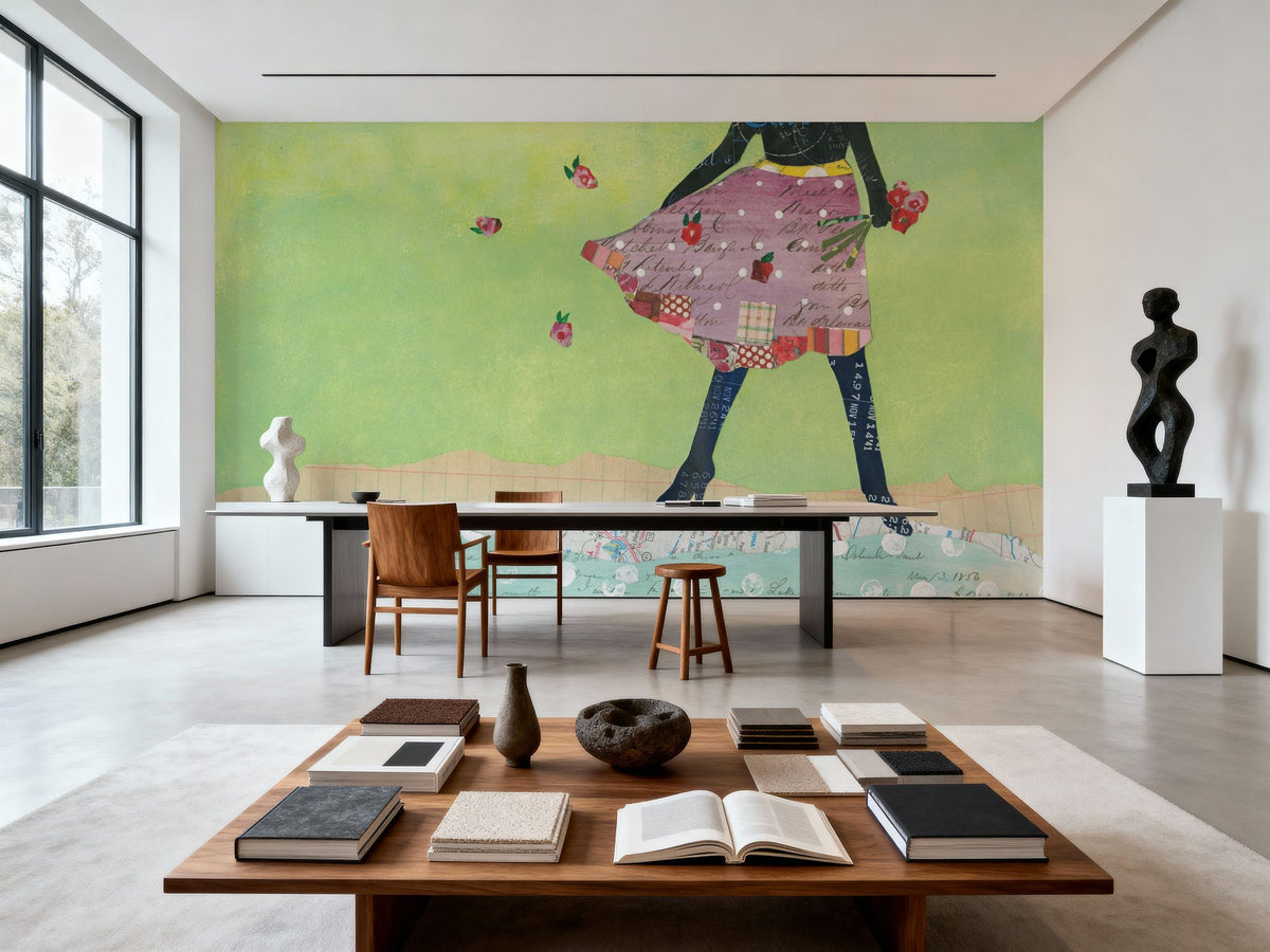 Flirty Skirts I Mural Wallpaper - room preview 05