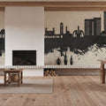 Faislabad Pakistan Skyline Concrete Mural Wallpaper - room preview 05