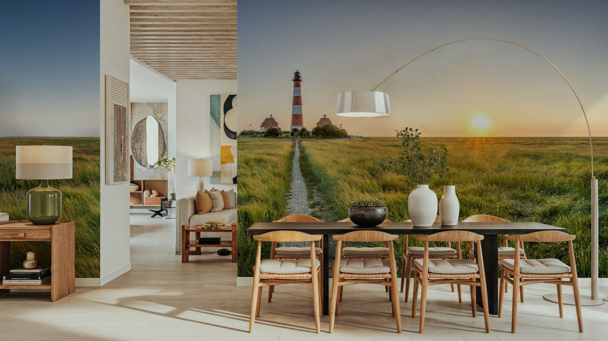 Westerheversand Sunset Mural Wallpaper - room preview 05