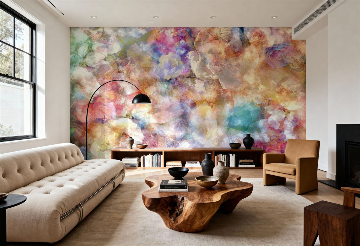 Island in Light Mural Wallpaper - room preview 05