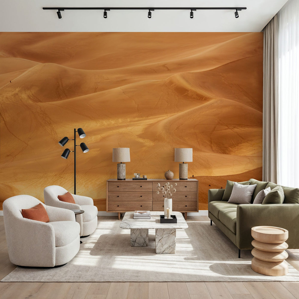 Great Sand Dune Mural Wallpaper - room preview 05