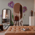 Lavender Tulip Watercolor Mural Wallpaper - room preview 05