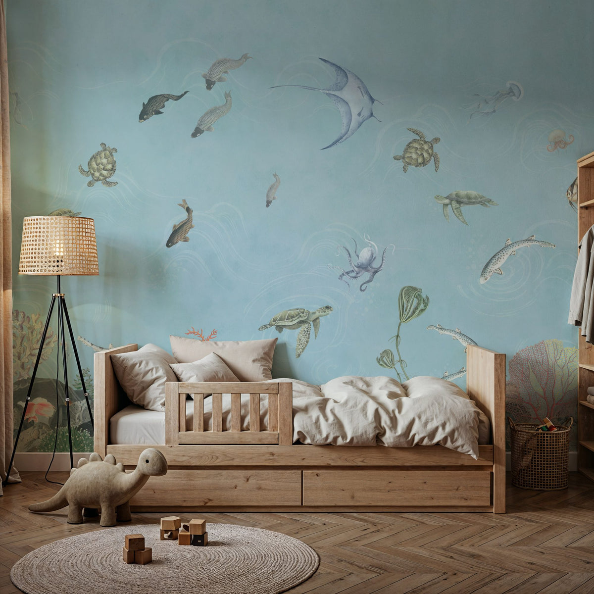 Great Reef, Ocean Mural Wallpaper - room preview 05