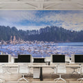 Seagull Beach Mural Wallpaper - room preview 05
