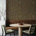 Striped Snake Skin Mural Wallpaper - room preview 05