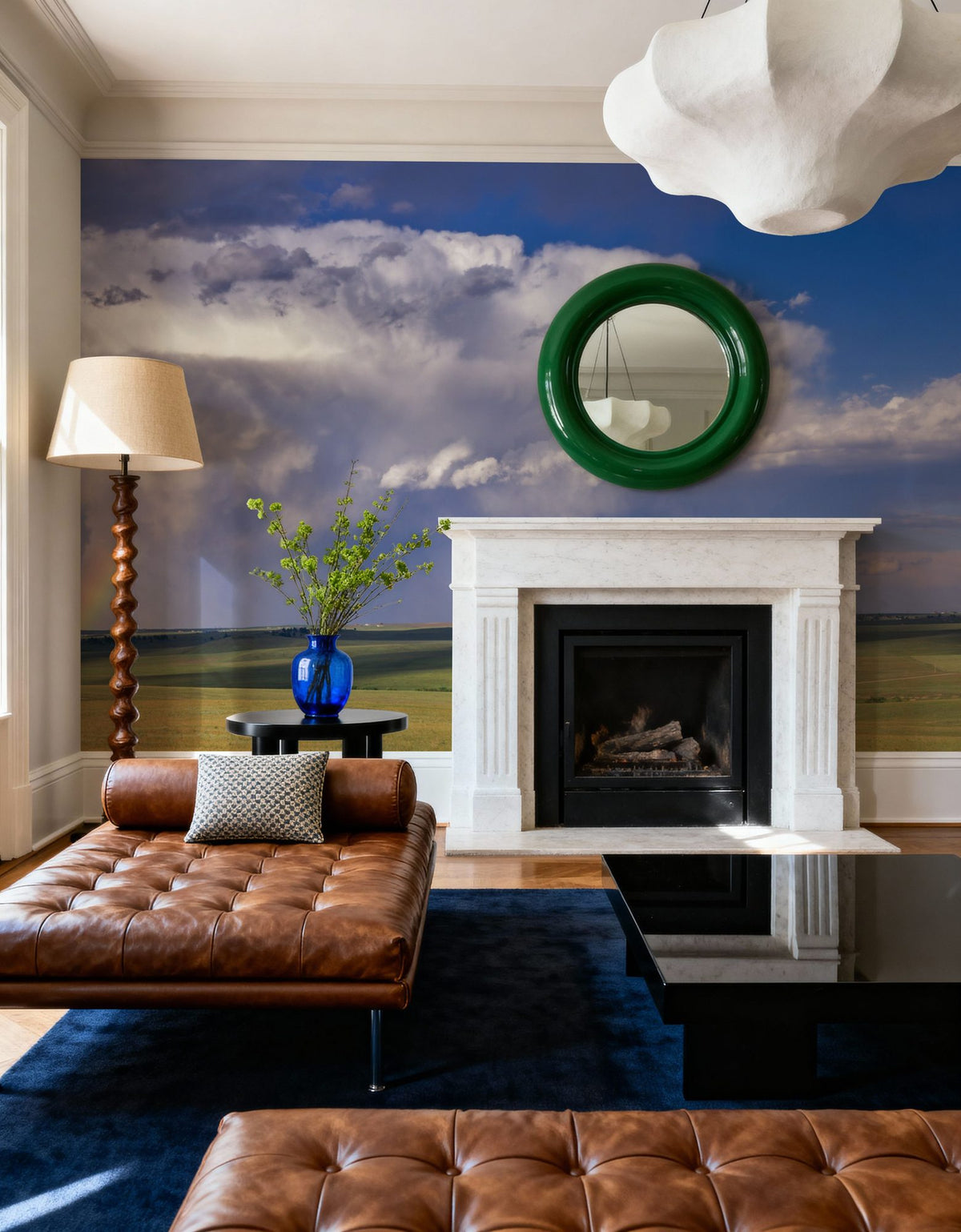 Prairie Rainbow Mural Wallpaper - room preview 05
