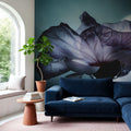 Hibiskus and Sky Mural Wallpaper - room preview 05
