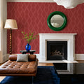 Harvest Time Red Mural Wallpaper - room preview 05