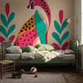 Safari Cat III Mural Wallpaper - room preview 05
