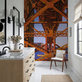 Sunset Truss Mural Wallpaper - room preview 05