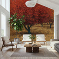 Orange Trees II Mural Wallpaper - room preview 05