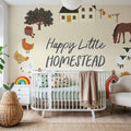 Harvest Village V Mural Wallpaper - room preview 05