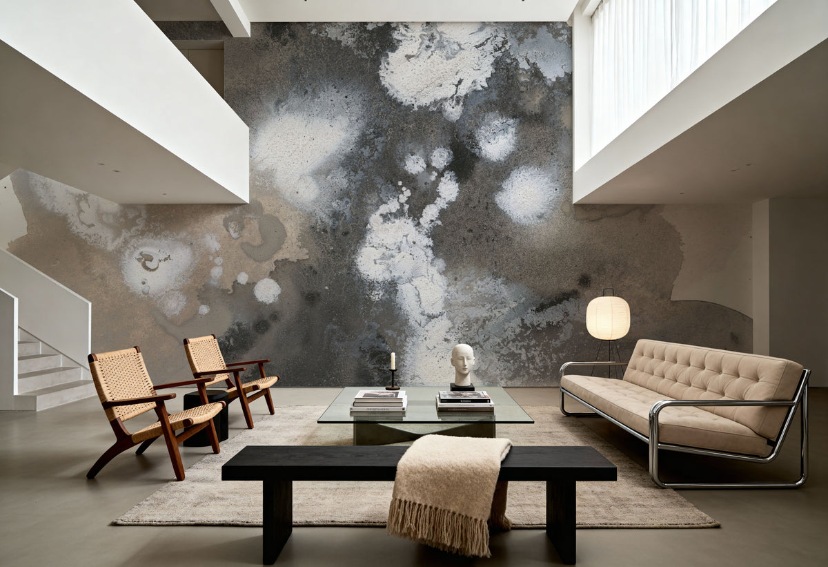Sustained Abstraction I Mural Wallpaper - room preview 05