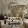 Forest Immersion Mural Wallpaper - room preview 05