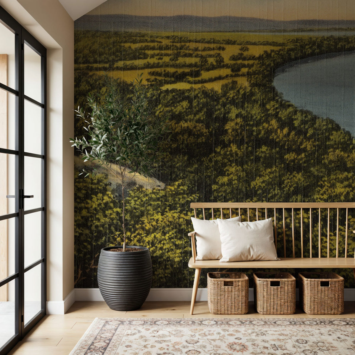 Brazos River Mural Wallpaper - room preview 05