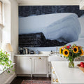 Snowing All Night Mural Wallpaper - room preview 05