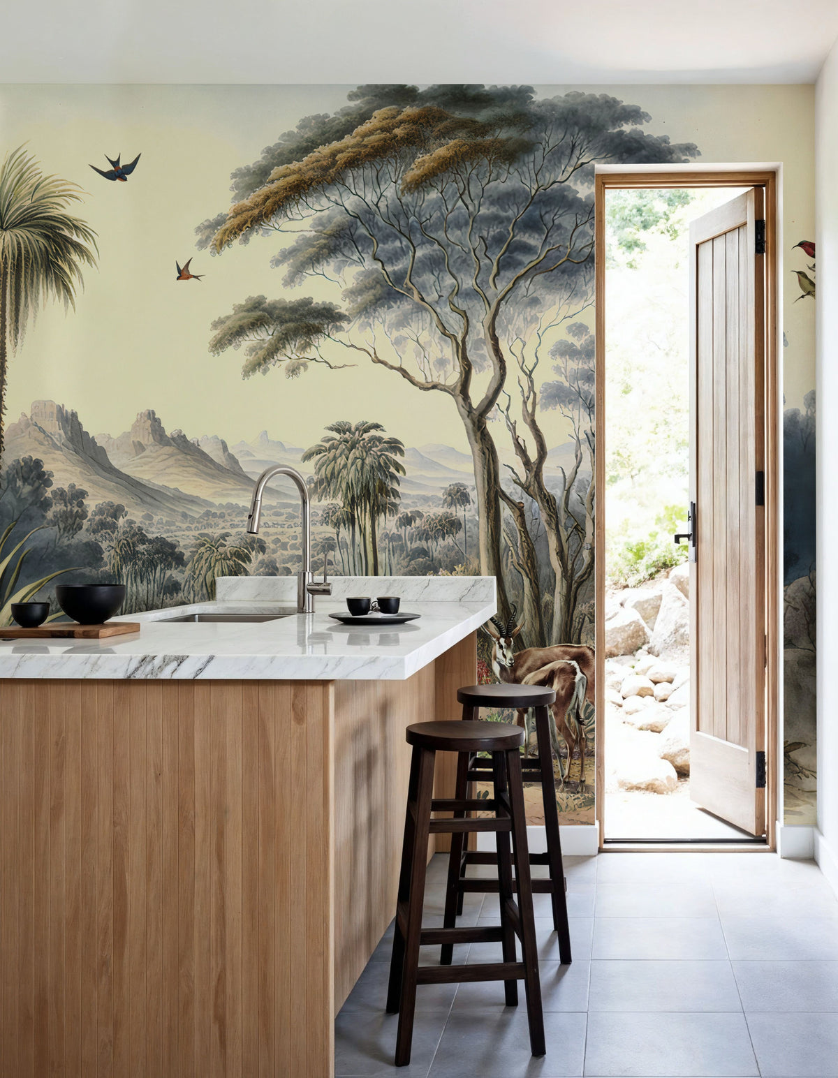 Road to Babylon Mural Wallpaper - room preview 05