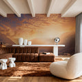 Mountain Twilight Village Mural Wallpaper - room preview 05