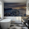 Harbor Twilight Mural Wallpaper - room preview 05
