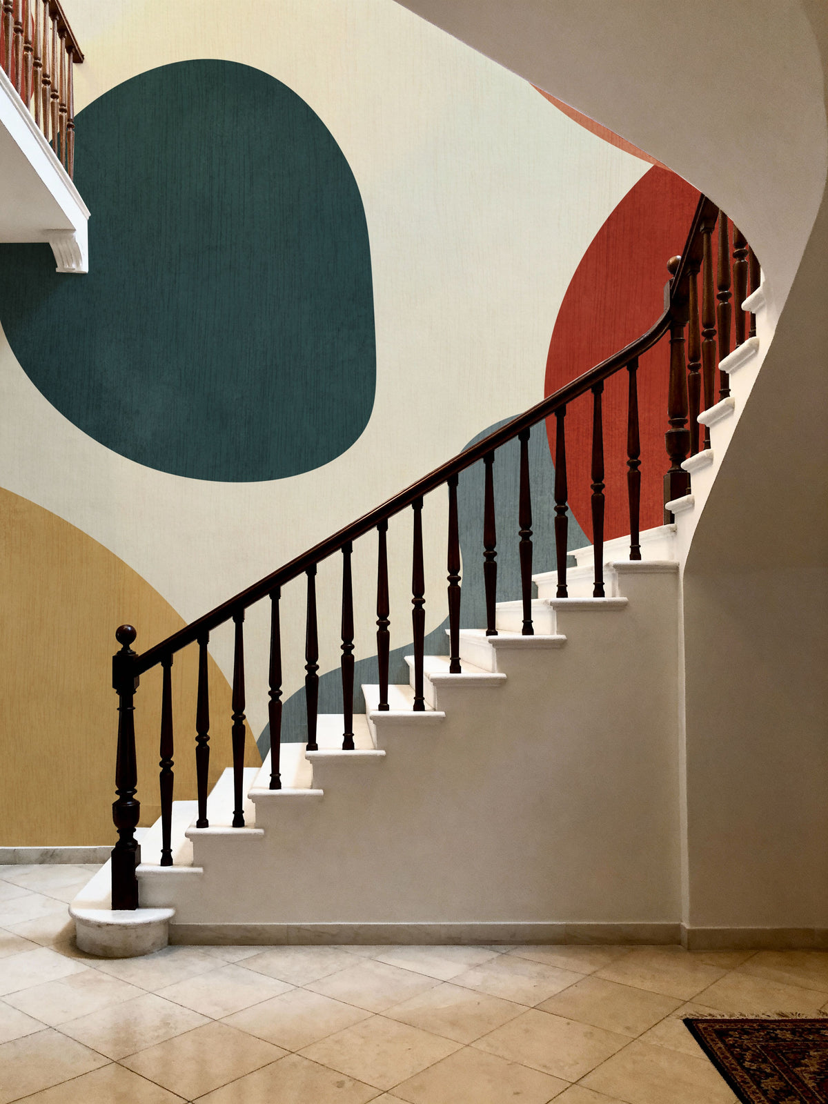 Shapes & Forms Mural Wallpaper - room preview 05