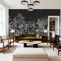 Field of Dreams Dark Rust Mural Wallpaper - room preview 05