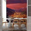 Crimson Valley Vista Mural Wallpaper - room preview 05