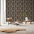 Homley Geometry Mural Wallpaper - room preview 05