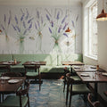 Lavender Fields IV Mural Wallpaper - room preview 05
