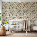 Wild Strawberries & Mushrooms Mural Wallpaper - room preview 05