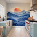 Summit Sunset Mural Wallpaper - room preview 05
