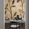 Branches At Sunrise IV Mural Wallpaper - room preview 05