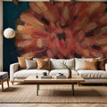 Autumn Blooms III Mural Wallpaper - room preview 05