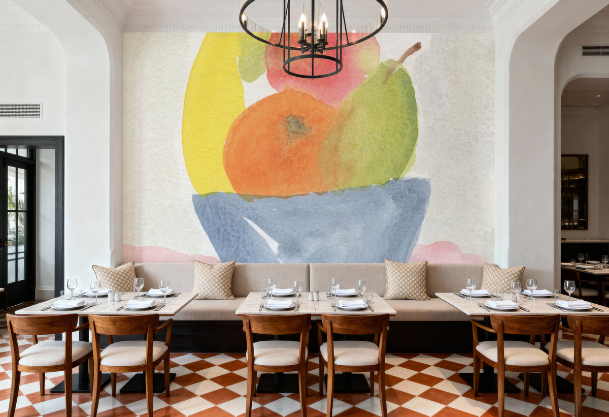 Fruit Bowl II Mural Wallpaper - room preview 05