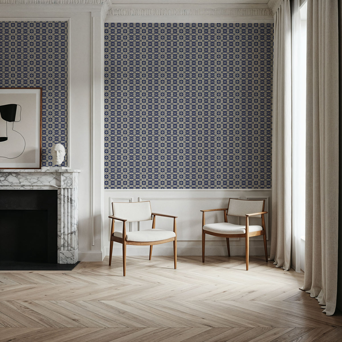 Nara Soft Climbers Mural Wallpaper - room preview 05